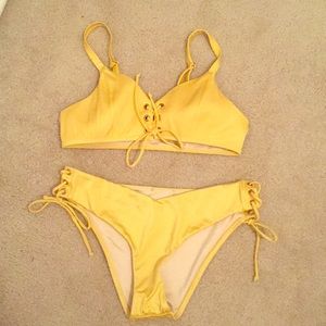 PAC sun LA hearts bikini